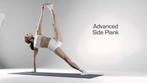 Advanced Pose Variation Of Side Plank